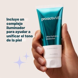 Proactiv MD - Hidratante facial diario con ácido hialurónico ultrahidratante, hidratante nutritivo con complejo iluminador de la piel, 3 onzas líquida