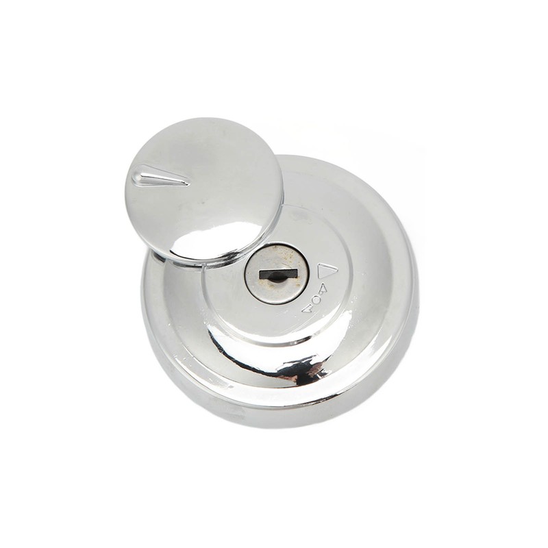 Motorcycle Fuel Tank Lock Cap with 2 Keys Aluminum Rustproof