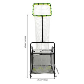 Volleyball Setting Trainer, Volleyball Setter Trainer Net With 4 Universal Wheels,Adjustable Height And Angle,Volleyball Training Equipment For Indoor And Outdoor Practice For Setting, Serving,Spiking