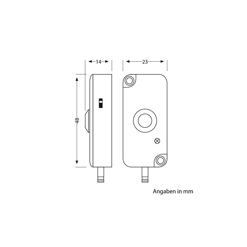 ledscom.de Motion Sensor for ATOM Plug-In System White