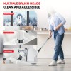 Unbranded 7-in-1 Electric Cleaning Brush Telescopic Handle Multifunction Floor &