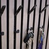Lavedas 4 Acoustic Panels Accessories Black Wardrobe Hooks Acoustic Panel