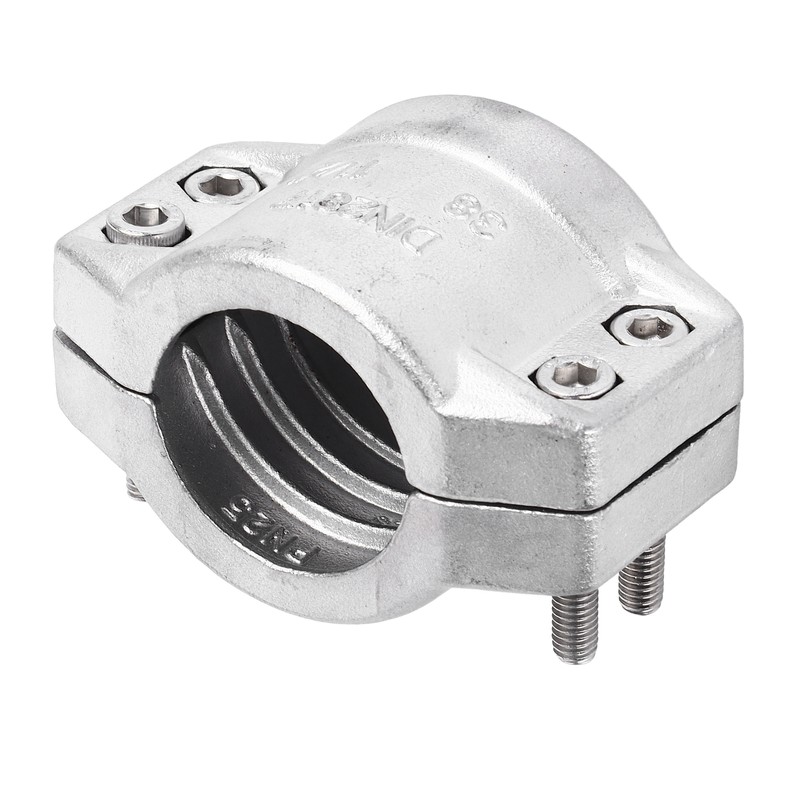 Pipe Hanger Bracket Clamp 304 Stainless Steel 2 Pieces TC