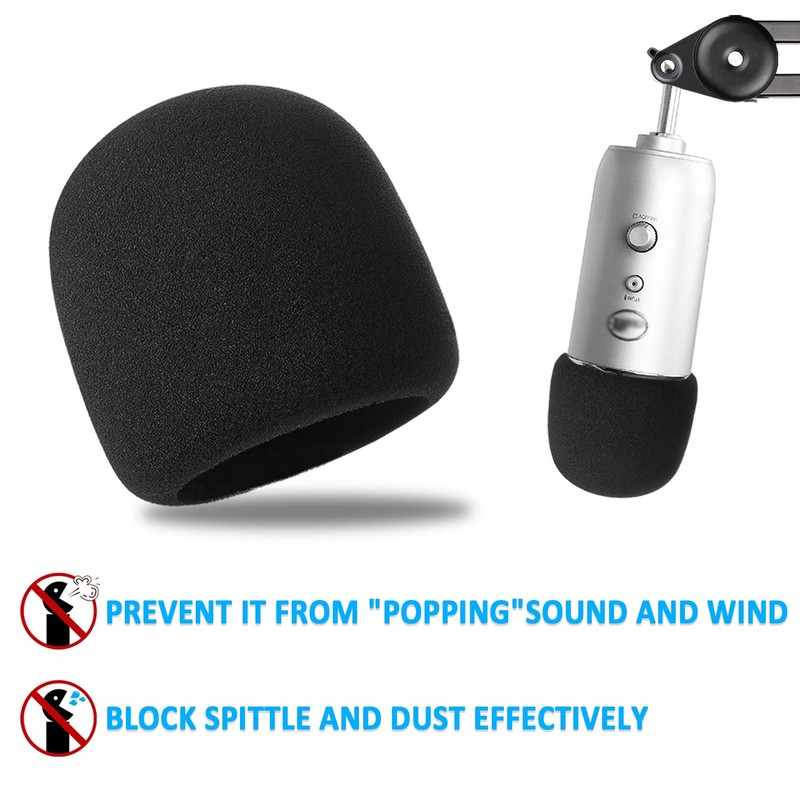 Blue Yeti Boom Arm Mic Stand with Pop Filter -