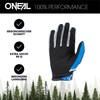 O 'Neal Matrix MX Racewear Gloves Black Blue Motocross Enduro