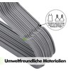 Clothes Hangers, Pack of 30 Velvet Grey Hangers with 360°