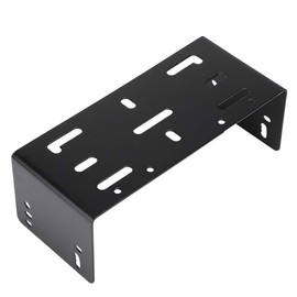 LOCADENCE Radio Mounting Bracket, Two-Way Radio Mounting Brackets with Screws, Steel Car Radio Undermount Console, Portable Car Radio Mounting Kit for TK7160 TK7160H TK8160