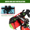 Vortika Bike Handlebar Bag,Kids Bicycle Front Basket Pack,Waterproof Bikes Bag,Small