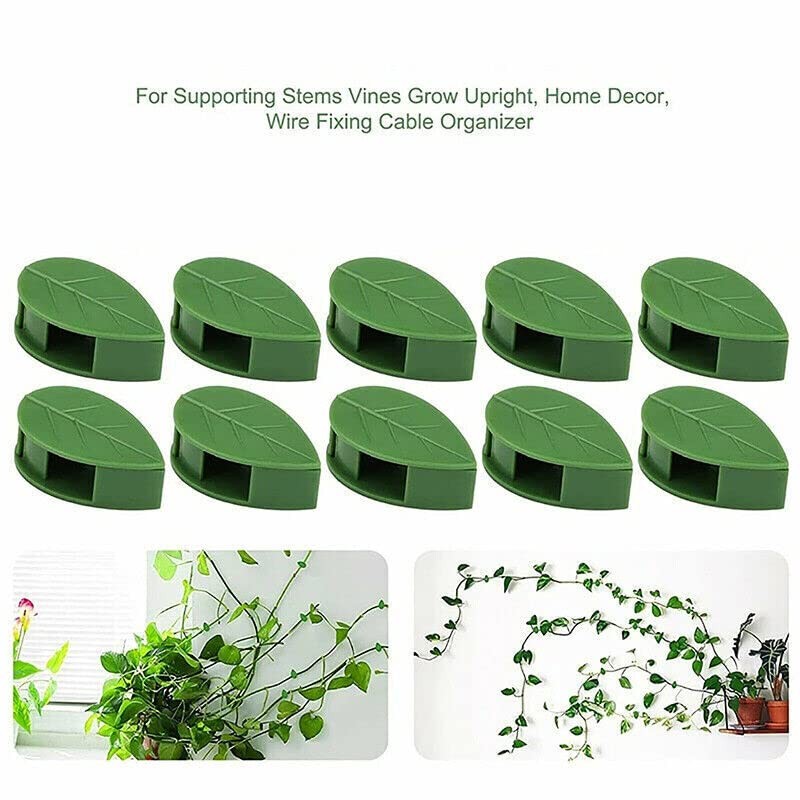 AIMALL 20X Invisible Wall Vines Fixture Sticky Hook Fixing Clip