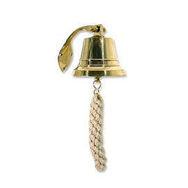 Vidal Regalos Brass Wall Bell 20cm
