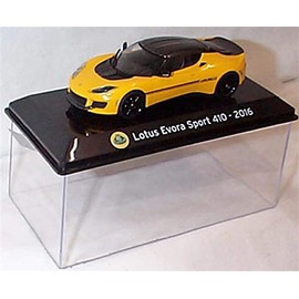 Ixo Lotus Evora Sport 410 2016 Yellow car 1:43 scale diecast model