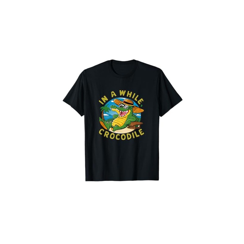 Alligator Gift Idea - In A While Crocodile T-Shirt