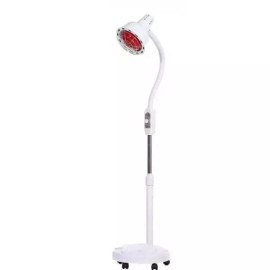 적외선 조사기 온열기 롱스탠드 온열 찜질 물리치료 [8. 275W 적색 노브 스탠드] Infrared Irradiator Heating Long Stand Hot Pack Physiotherapy [8. 275W Red Knob Stand]