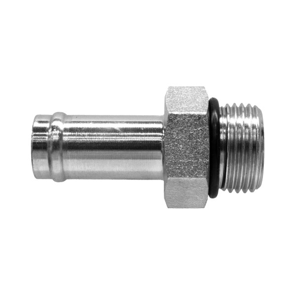 GATES 4604-04-06 HYDRAULIC FITTING 1/4" BEADED HOSE X 3/8" MALE