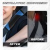 ongfuwu 2PCS Car Seat Belt Cover Pad, Soft Carbon Fiber