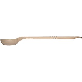 Carlisle FoodService Products Cuchara medidora de mango largo, 1 onza, color beige