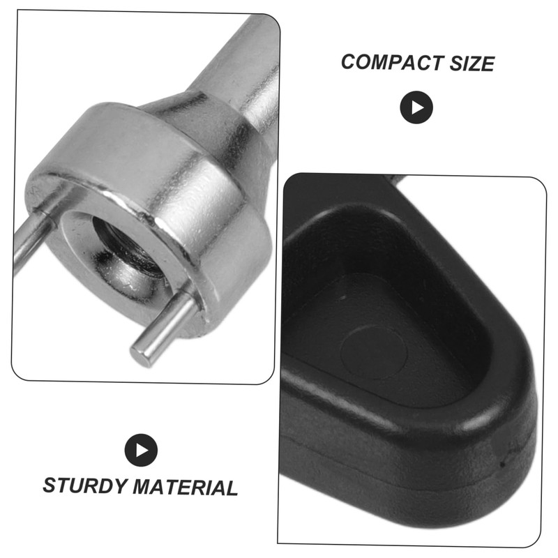KOMBIUDA Tools Shoes Spike Wrench Plastic Handle Black Long Pegs