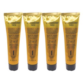 [Natural Brown No. 5] Bostina the plus hair dye 110ml, natural brown, 4 pcs / [자연갈색 5호] 보스티나 더 플러스 염색약 염색제 110ml, 내추럴 브라운, 4개