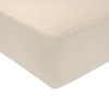 COMFORTNIGHTS, Flame Retardant Bed Linen Single Fitted Sheet (Cream), certified