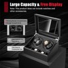 CRYBY Watch Winder, Automatic Watch Winder Case with 4 Quiet