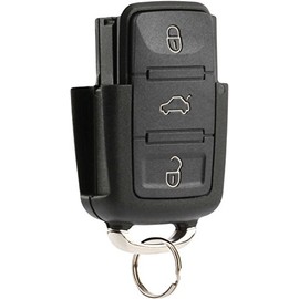 Flip Key Fob Keyless Entry Remote Shell Case & Pad fits VW Beetle Golf Jetta Passat 2002 2003 2004 2005 (HLO1J0959753AM)