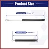 HEROFFIX 2 Pcs 10 Inch 20Ib/89N Black Lift Supports Struts