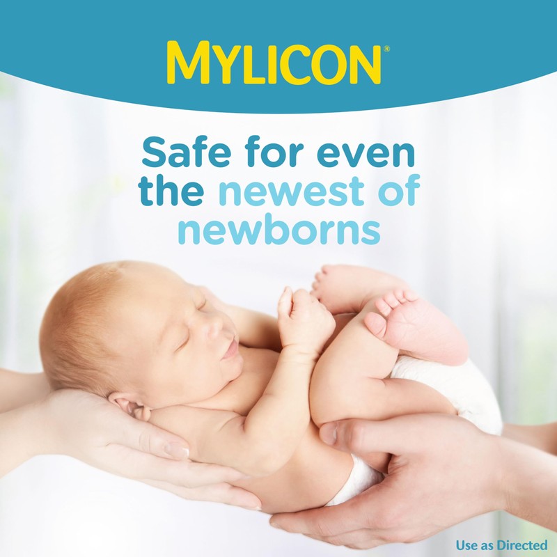 MYLICON Gas Relief Drops for Infants and Babies, Dye Free