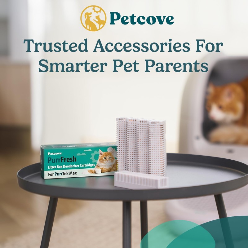 PetCove PurrTek Max Cat Litter Box Filters Replacements | Activated