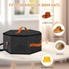 Hat Storage Box Stackable Wide Brim Hats Organizer Hat Travel