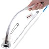 Haojiaho 2Pcs Upgraded Sewer Drain Brush Set, 24" 28" Sink