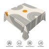 TTQYFNM 60x60inches Boho Mid Century Square Tablecloth Minimalist Abstract Arch