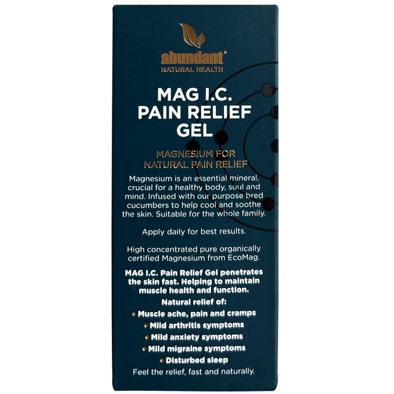 Abundant Natural Health Magnesium Gel 80ml
