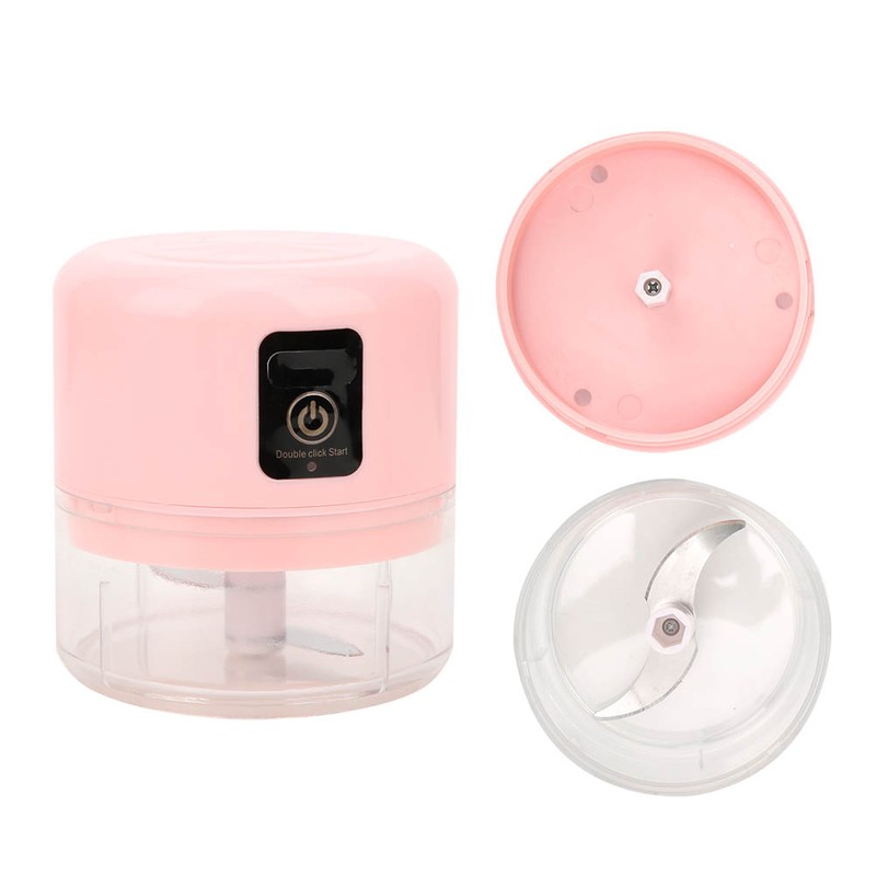 Intelligent Mini Electric Garlic Press Chopper Crusher USB Rechargeable Kitchen