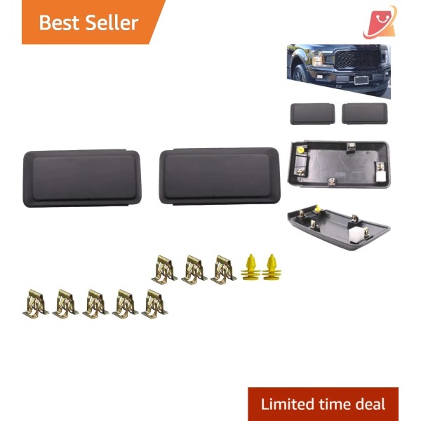 Unbranded Pair Bumper Guards Inserts Cover End Caps Replacement Fits