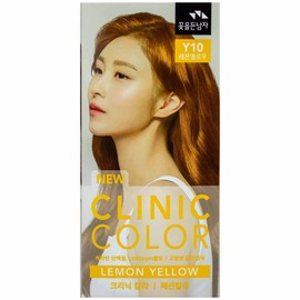 Clinic Care 꽃을든남자 클리닉칼라 Y10-레몬옐로우 Flower Man Clinic Color Y10-Lemon Yellow