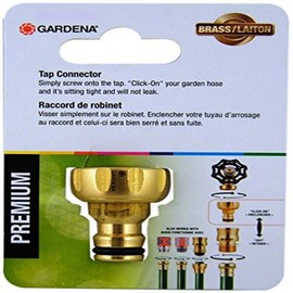 Gardena GBR-3804C Tap Adaptor Brass
