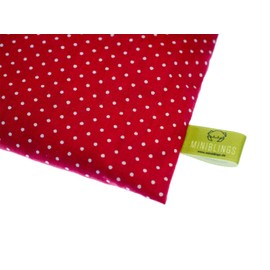Miniblings Cherry Pit Pillow Cushion Health 22X18Cm Red Dots White Warm