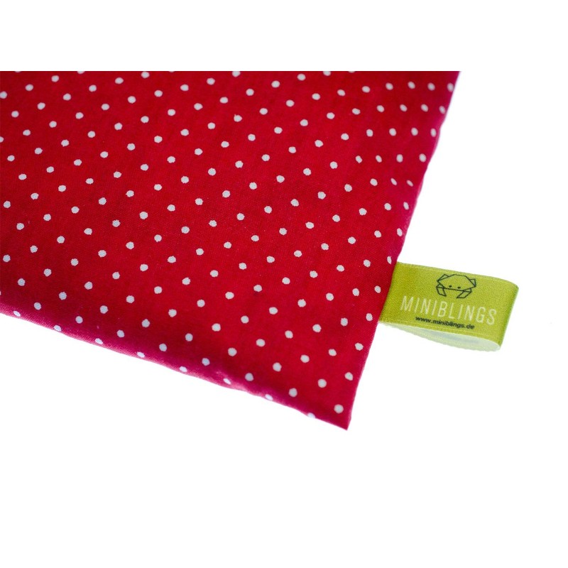 Miniblings Cherry Pit Pillow Cushion Health 22X18Cm Red Dots White