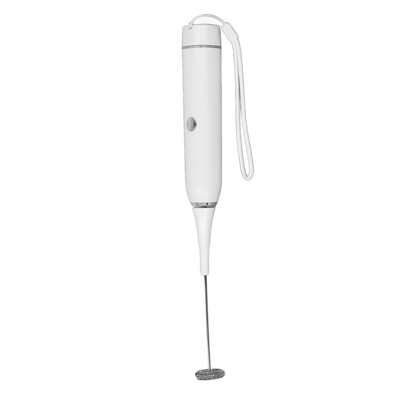 Electric Milk Frother Handheld 5V 2A 4W Sturdy PP Material