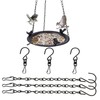Vilbocr 3-Pack 9.5 Inch Metal Chain Hanging Basket Chains for