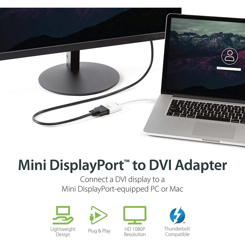 Techly IADAP MDP-DVIF12 Mini Display Port 1.2 to Dvi Adapter,