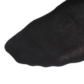 Fukusuke Fun: BUSINESS 3FV02WVA Men's Plain Crew Length Socks, 5 Pairs Set, Reinforced Toe and Heel, Antibacterial, Deodorizing, Glossy, Value Set, Fukusuke, navy