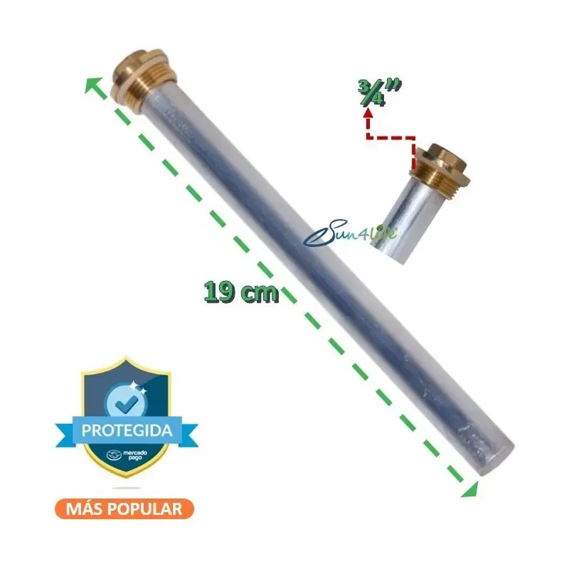 Kit / Barra Magnesio, Empaques Y Conos Para Solar De
