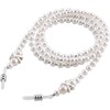 OCR White Adjustable Eyeglass Strap With Pearl Beaded Design 29