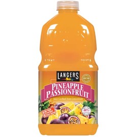 Langers Pineapple Passionfruit Juice Cocktail, 64fl oz (Pack of 8)