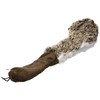 Multipet Bouncy Burrow Beaver 20-Inch No Stuffing Dog Toy