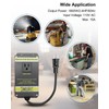 110V Automatic Vacuum Switch, Wireless Remote Control Outlet for Dust