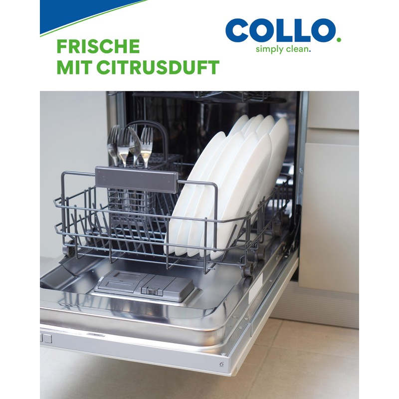COLLO Dishwasher rinse aid 500 ml, for radiant, dry dishes,