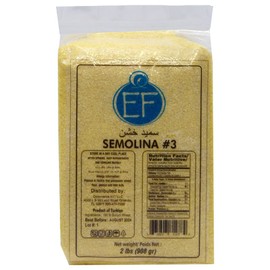 Eastern Feast - Semolina #3, 2 Lbs (908g), 100% Durum Wheat