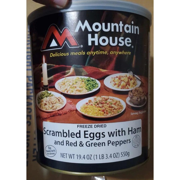 Mountain House freeze dried food 1 #10 Can Scrambled Eggs